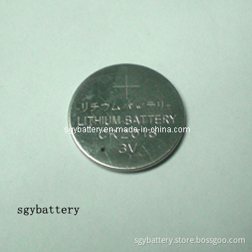 3.0V 75mAh Cr2016 Li-Mno2 Battery